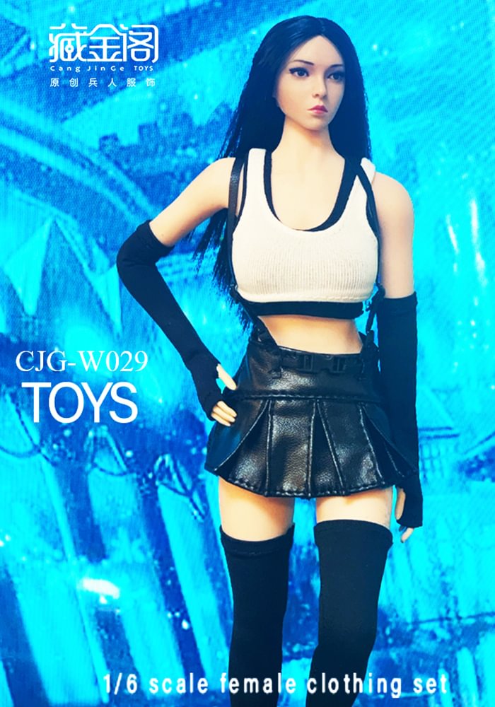 1/6 CJG-W029 Tifa 3.0 Final Fantasy VII Cos clothing for TBL UD action figure-aliexpress
