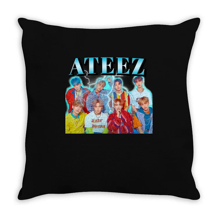 Ateez Cartoon Character Pillowcase officialateezshop