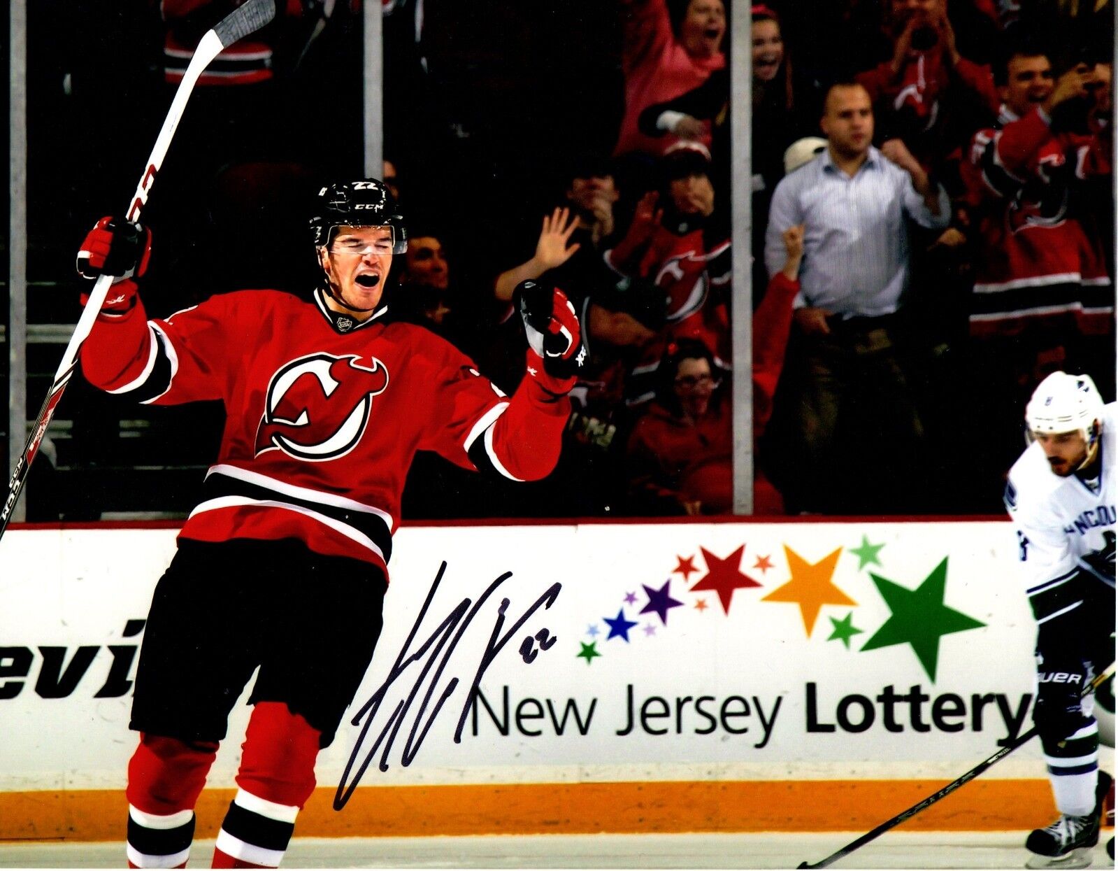 Eric Gelinas autographed signed 8x10 Photo Poster painting NHL New Jersey Devils