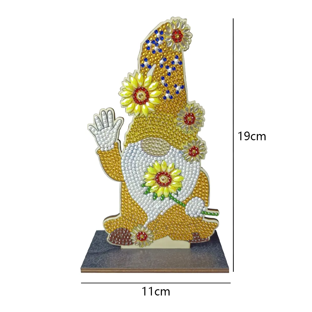 Christmas Diamond Art Ornaments Rhinestones Single-Sided for Kids Gifts