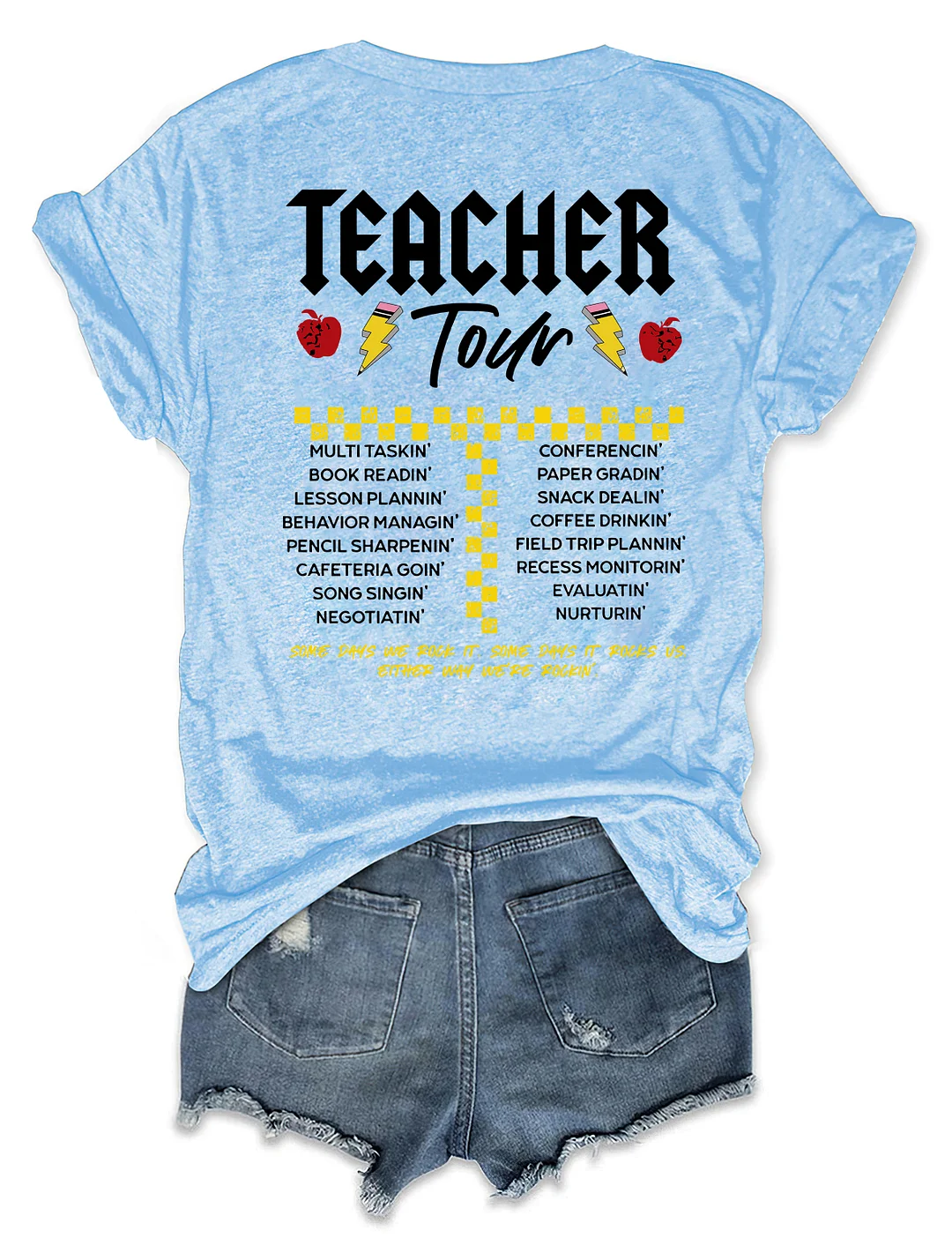 ABCD Teacher Tour T-shirt