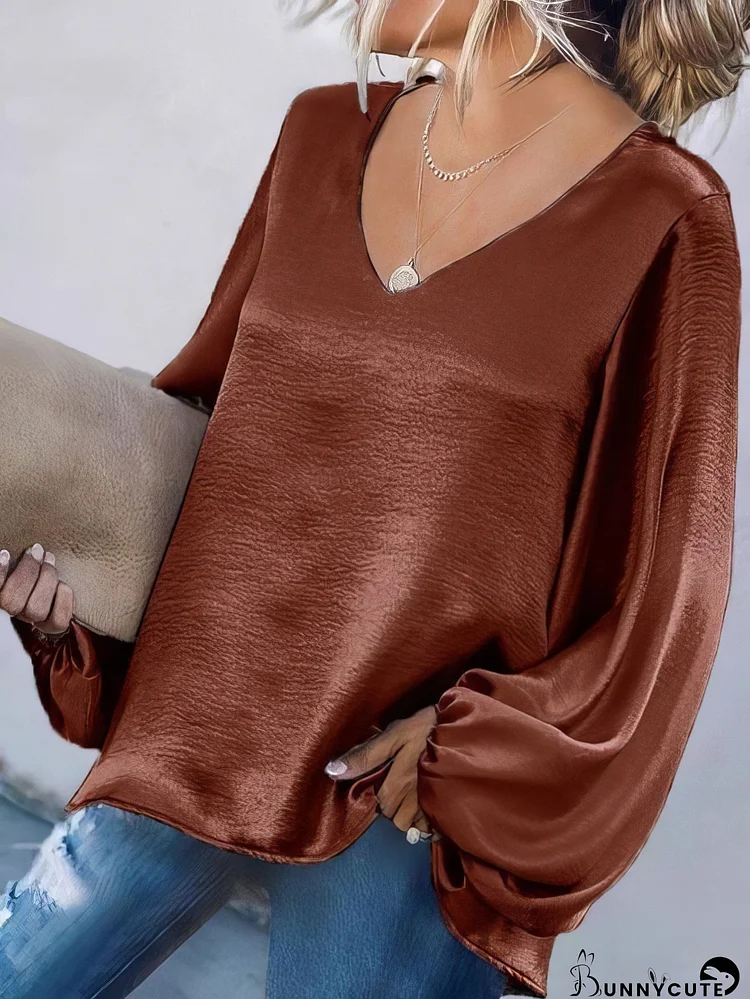 Puff Sleeve Blouse for Women