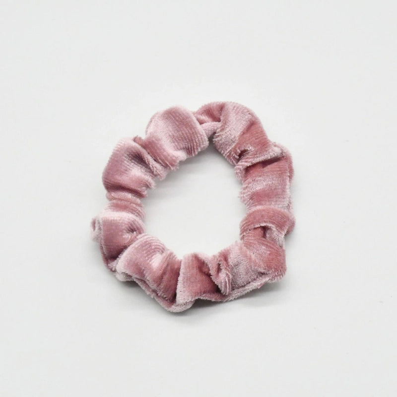 Retro Velvet Small Circle Sweet Color Hair Rope Korean Velvet High Elastic Simple Cute Small Intestinal Circle