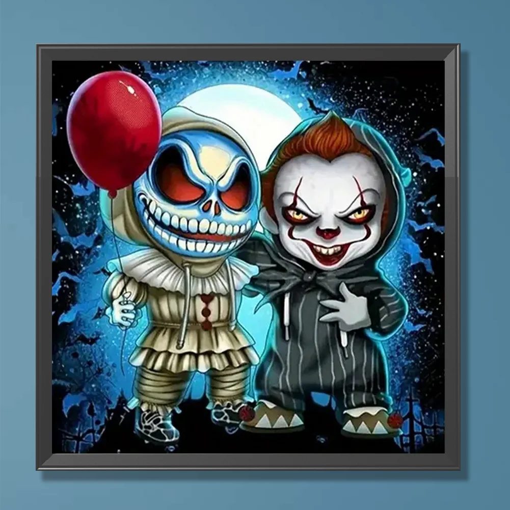 Diamond Painting - Full Round Drill - The Ghostbusters Brothers(Canvas|30*30cm)