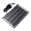 6W 12V DC5521 Camera Solar Panel Outdoor Home Surveillance Lighting Charger