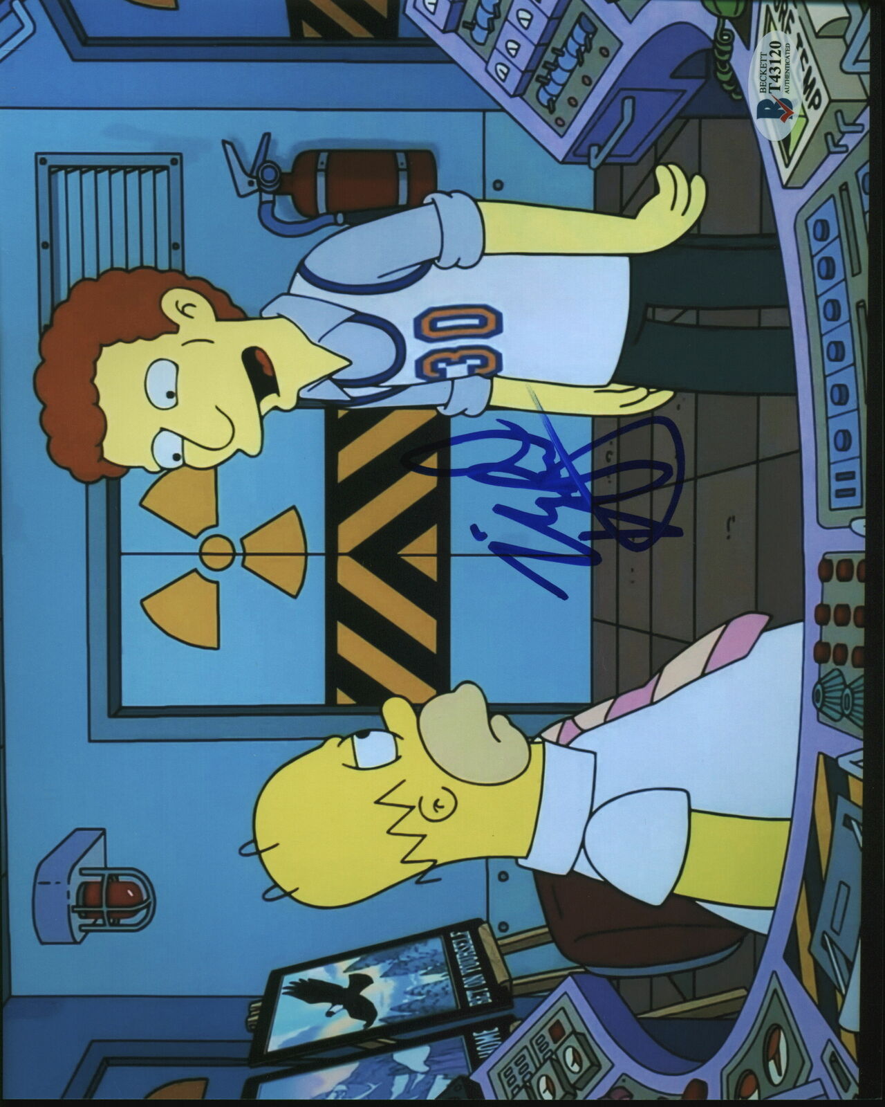 Michael Rapaport The Simpsons Authentic Signed 8x10 Photo Poster painting BAS #T43120