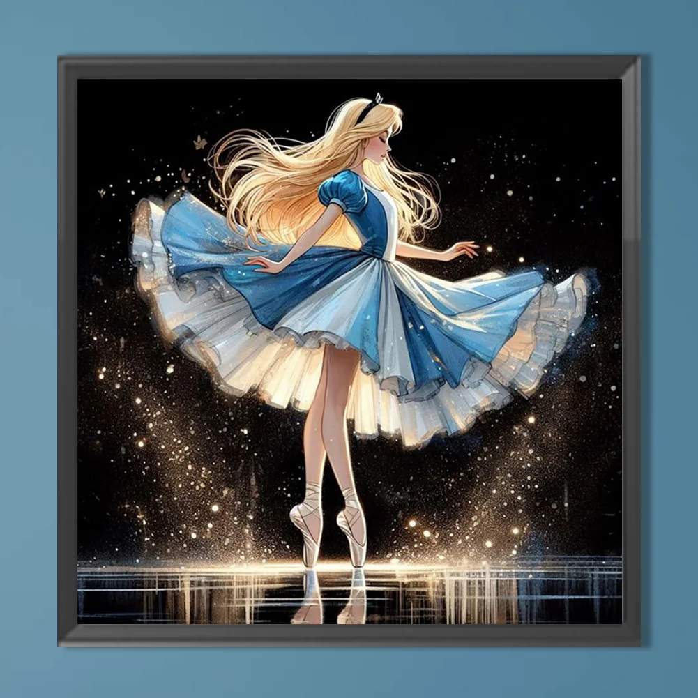 Diamond Painting - Full Round Drill - Princess Alice(Canvas|40*40cm)