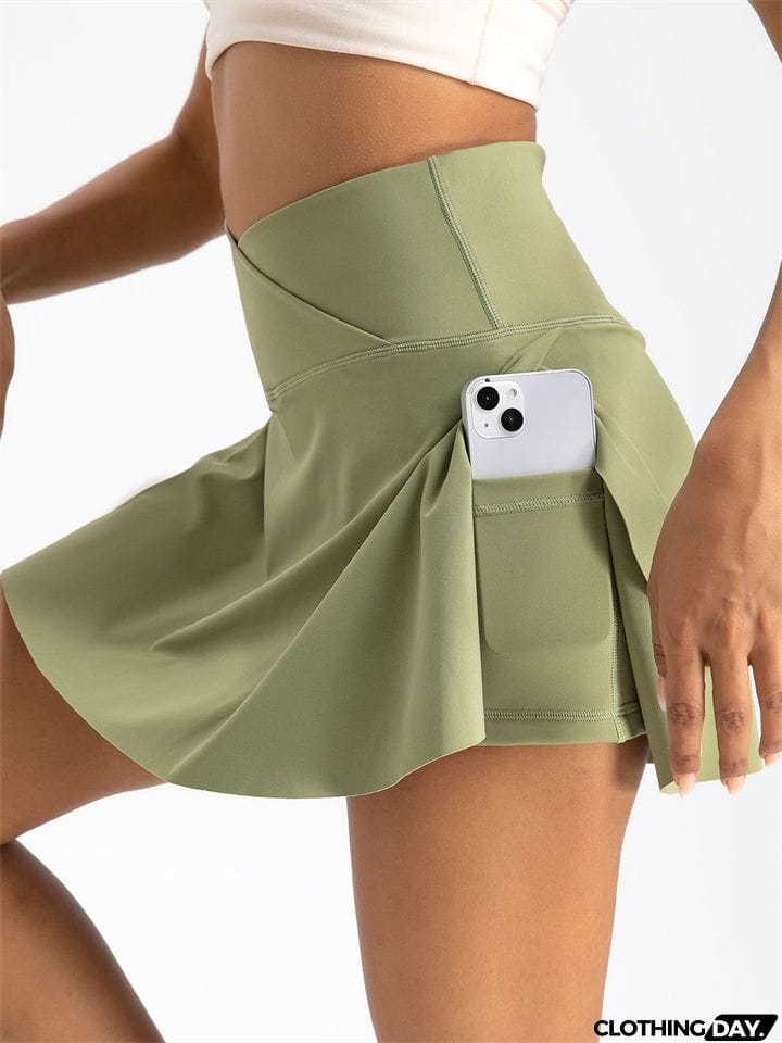 Women's Sexy Skin-friendly Fitness Tennis Skirt