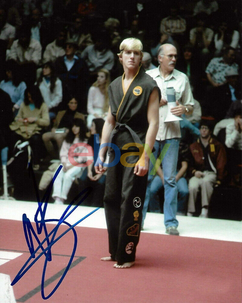 WILLIAM ZABKA AUTOGRAPHED SIGNED THE KARATE KID 8X10 Photo Poster painting reprint