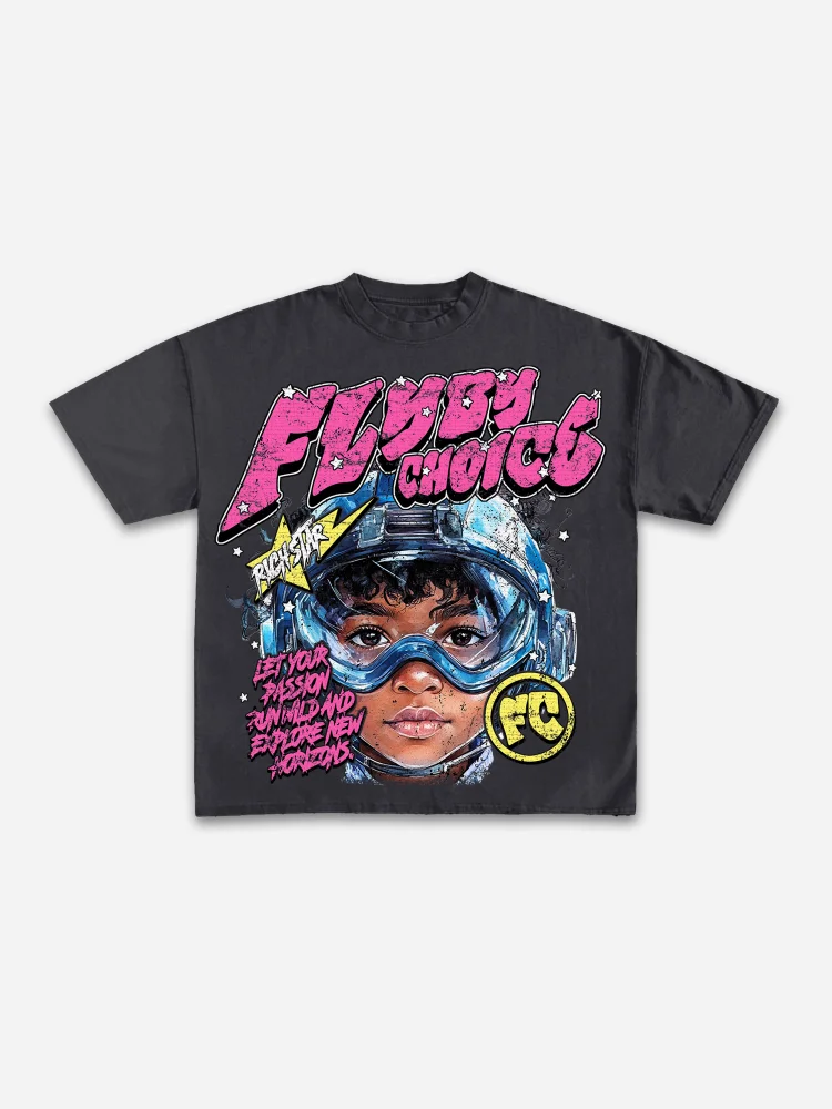 Utbros Fly By Choice Graphic Cotton T-shirt