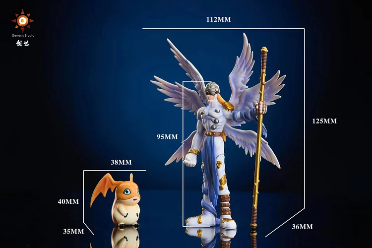 Genesis Studio - Digimon Angemon&Patamon Statue(GK)-