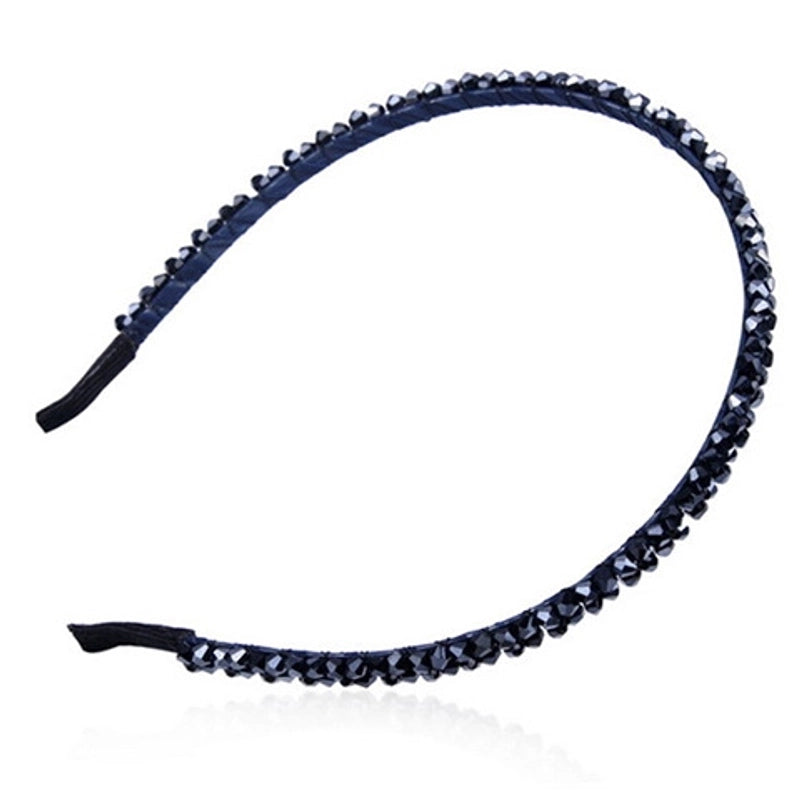 Adult Children’s Korean-style Crystal Hair Band Face Wash Headband Headwear Cute Tassel Student Hair Strap Hair Accessories Female