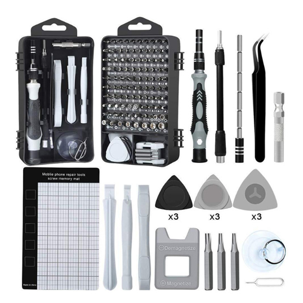 

122 in 1 Screwdriver Set Magnetic Screwdriver Bit Mobile Phone Repair Tools, 501 Original