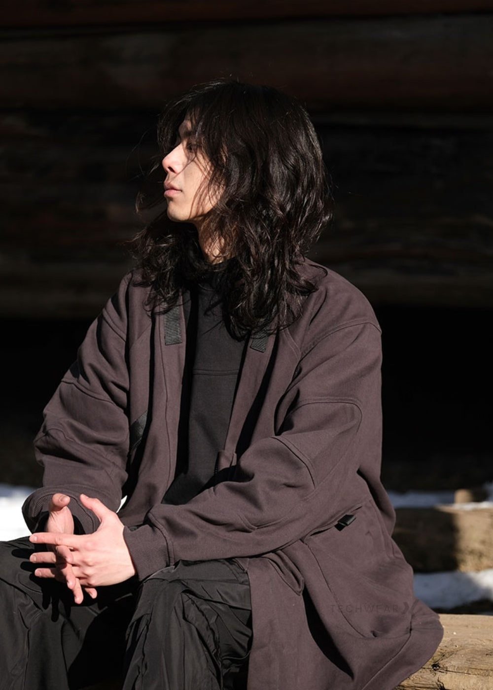 【Sobaq】SP Luna Gorpcore Hoodie Windbreaker Gorpcore Hooded Windbreaker Men Women Lightweight Breathable