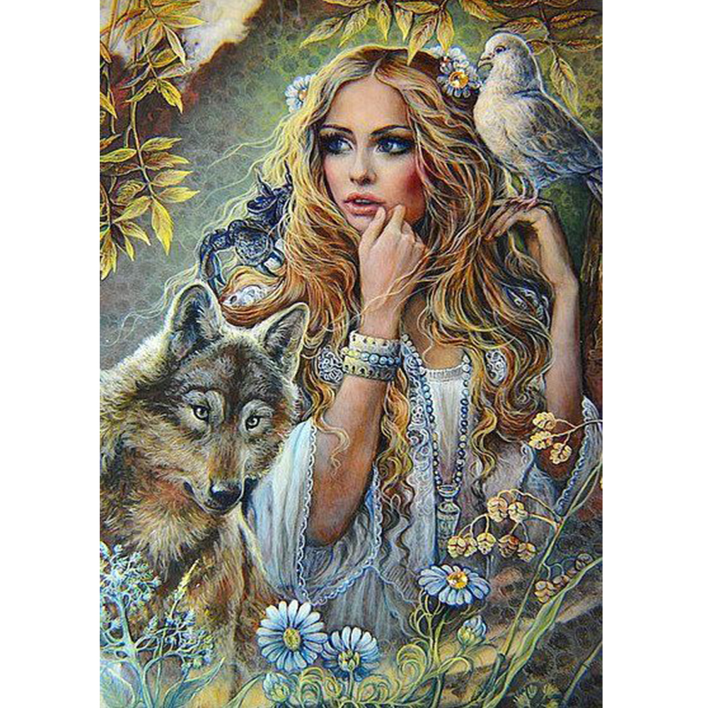 

Beauty - Special Shaped Diamond Painting - 30*40CM, 501 Original