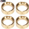 AMK 4Pcs TRX4M Updates Brass 1.3" Beadlock Wheels Bead Lock Ring for 1/18 RC Crawler