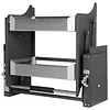 [US Local Warehouse] 2 Tier Pull Down Shelf Heavy Duty Cabinet Organizer for Kitchen Pots Pans