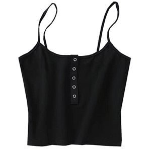 Summer 2021 Women Strap Crop Top Women Sexy Backless Leakage Navel Solid Camisole Sexy Tank Top Tube Top Breathable Crop tops