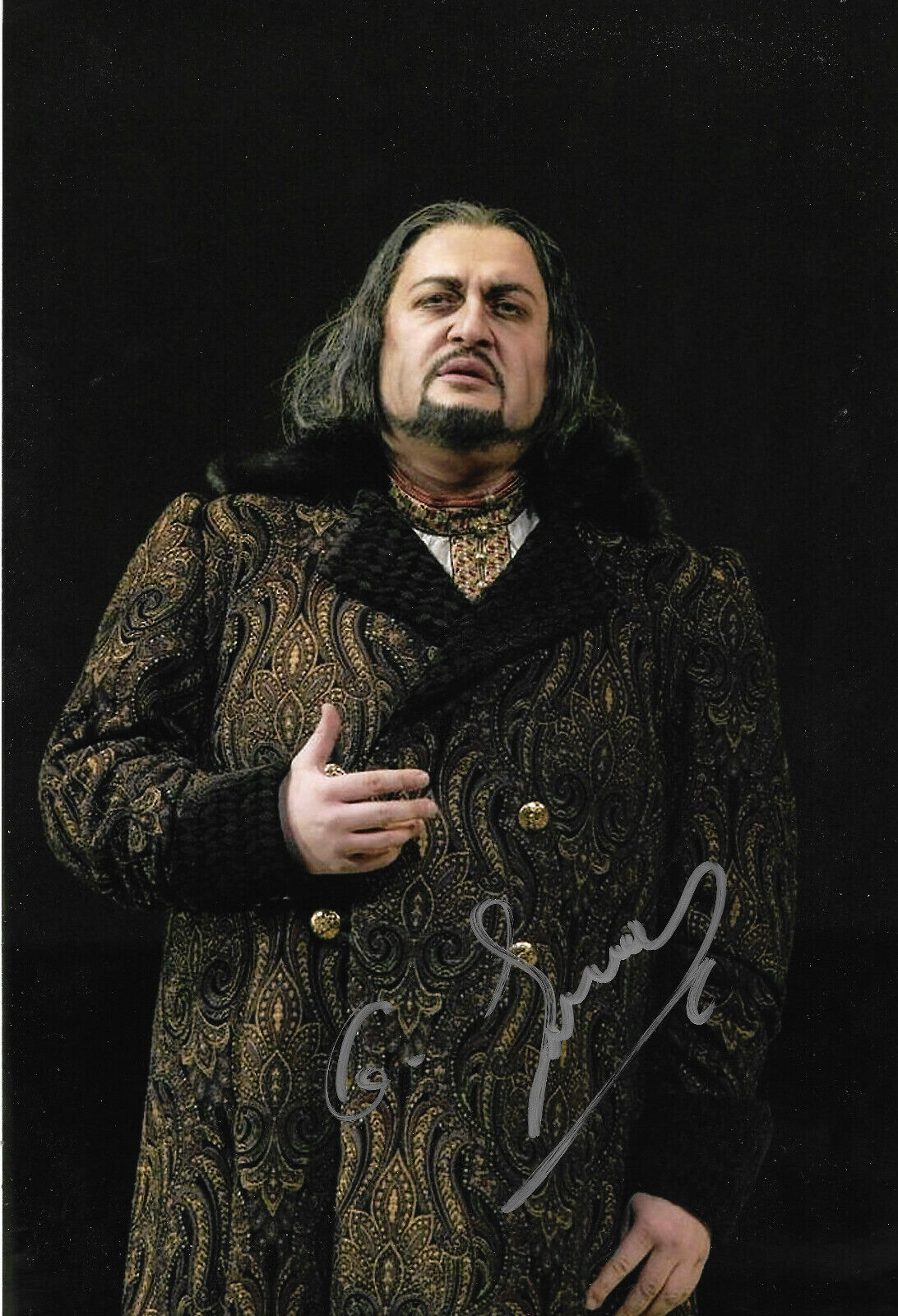 George Gagnidze Opera signed 8x12 inch Photo Poster painting autograph