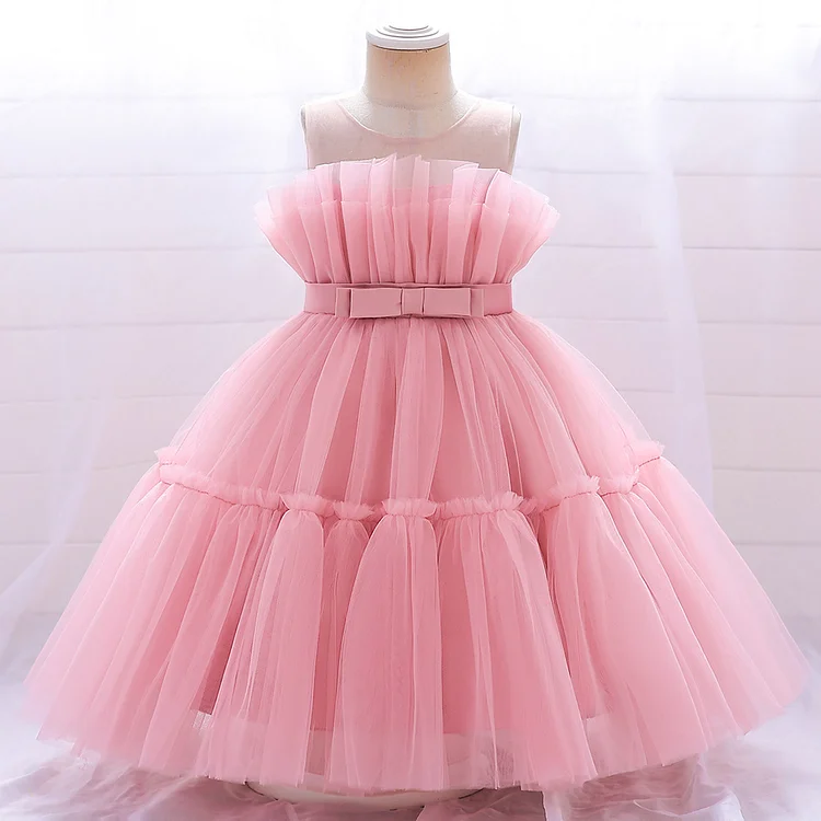 Kid Bow Party Dress