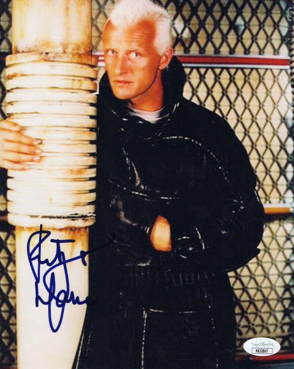 Rutger Hauer Signed Autographed 8X10 Photo Poster painting Blade Runner JSA RR32867