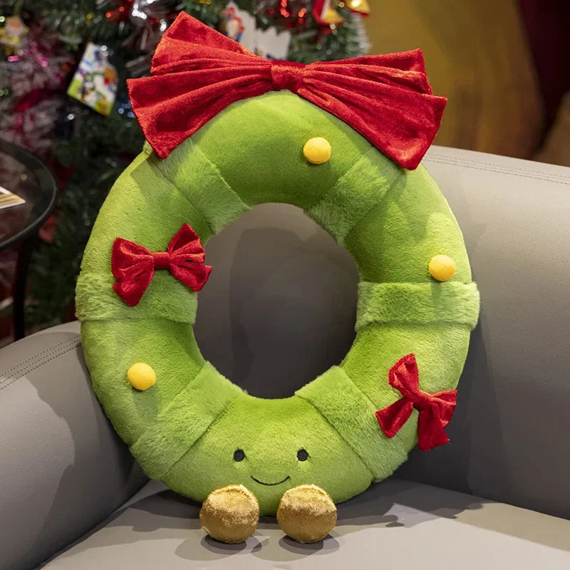 Mewaii® Christmas Tree Wreath Door Ring Plushies | NEW