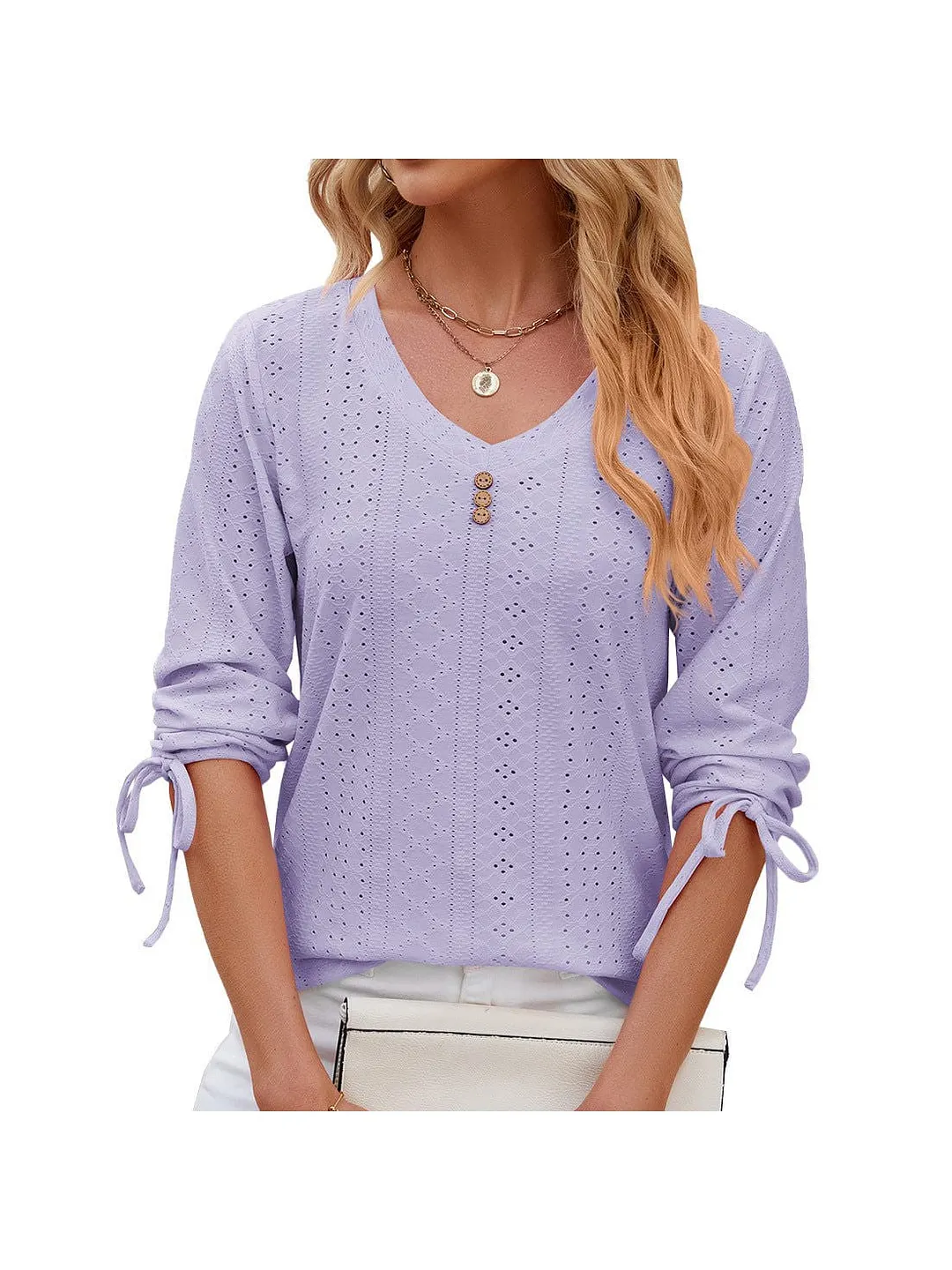 Grey Ribbed Knit Top with Short Sleeves