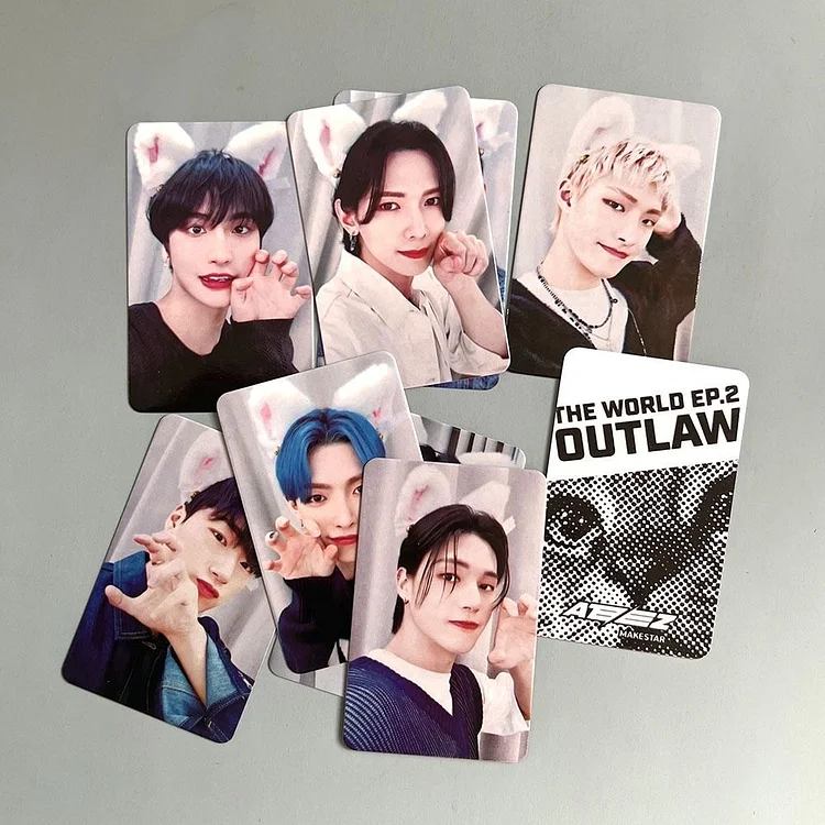 アチズ ATEEZ ヨサン サン トレカ OUTLAW Makestar ATEEZ ヨサン トレカ MAKESTAR ラキドロ OUTLAW - メルカリ