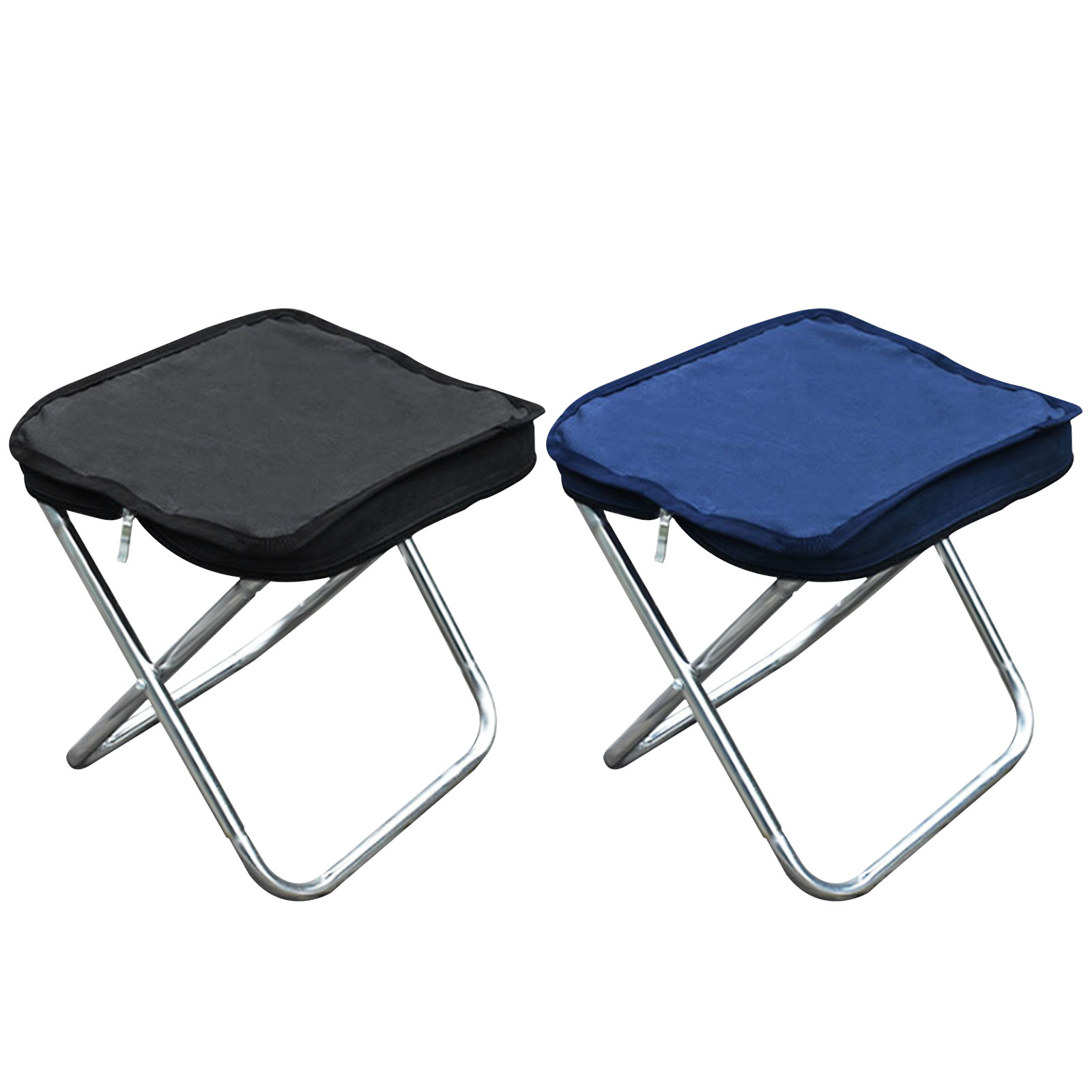 

Portable Folding Stool & Chair with Carry Bag - Sturdy Solid for Outdoor, Black, 501 Original