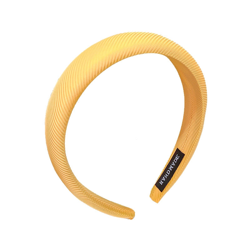Korean Style Solid Macaroon Color Sponge Headband