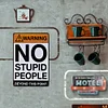 Warning - Metal Tin Signs(8*12Inch/12*16Inch)