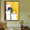 (US Local)Cats-Paint By Numbers Kit(30x40cm)