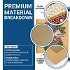 (25x25cm)DIY Pearl Painting Xmas Framed Handmade Pearl Material Art Kit Living Room Decor