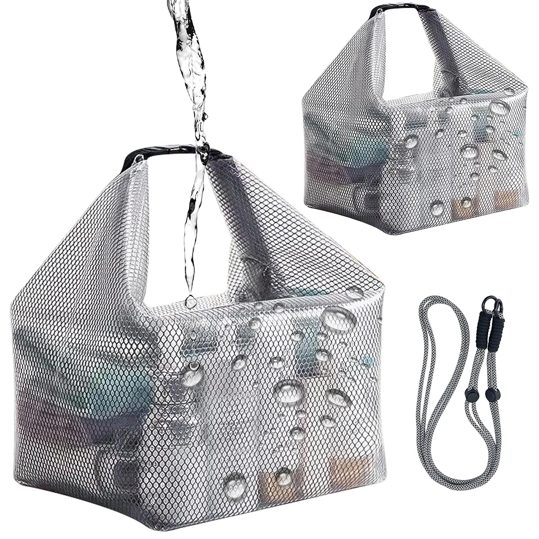 2 Pack Transparent Waterproof Tote Bag
