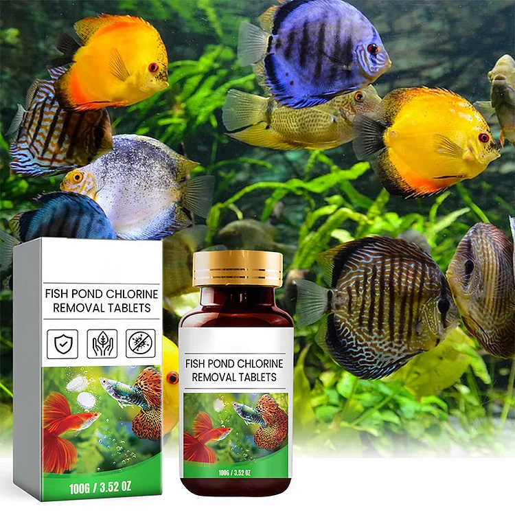 ✨️🐟️Fish Ponds Aquariums Chlorine Removal Tablets🌬️