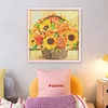 Sunflower - 9CT Full Beaded Cross Stitch Kit(40x40cm)