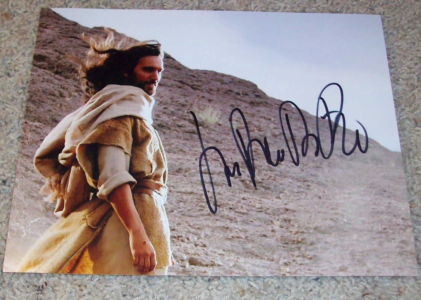 JUAN PABLO DI PACE SIGNED AUTOGRAPH A.D. 8x10 Photo Poster painting A w/PROOF PLAYING JESUS