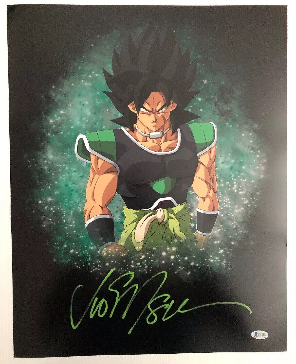 Vic Mignogna Signed Autographed 16x20 Photo Poster painting Dragon Ball Z Super Broly BECKETT 1