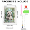 Diamond Painting-DIY Special Shaped Drill Pearl Painting Panda(30x40cm)