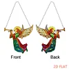 Diamond Painting 2D Flat Angel Pendant Window Hanging Art for Home Decor