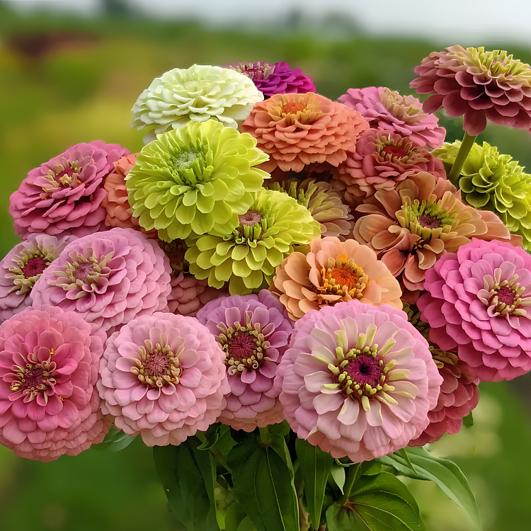 🔥Last Day Sale - 60% OFF🌺Double Zinnia Mixed Color Seeds⚡Buy 2 Get Free Shipping