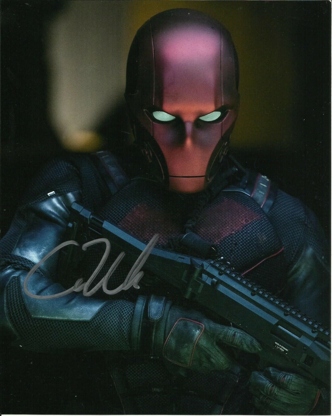 CURRAN WALTERS SIGNED TITANS Photo Poster painting UACC REG 242 (1)