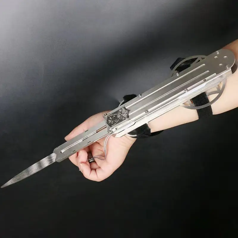 Myhiddenblade Basim Ibn Ishaq Metal Assassin's hidden blade - MyHiddenBlade