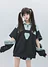[Wetrose] In Stock Diamond Heart Costume Clothes Coat Jirai Kei Denpa Mine Style Daily Casual Outfit Loose Cosplay Ryousan Gata
