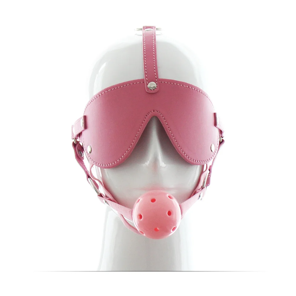 Bdsm Mouth Ball Gag With Eyeshade Combination Set Sex Toy For Adults Rosetoy Official