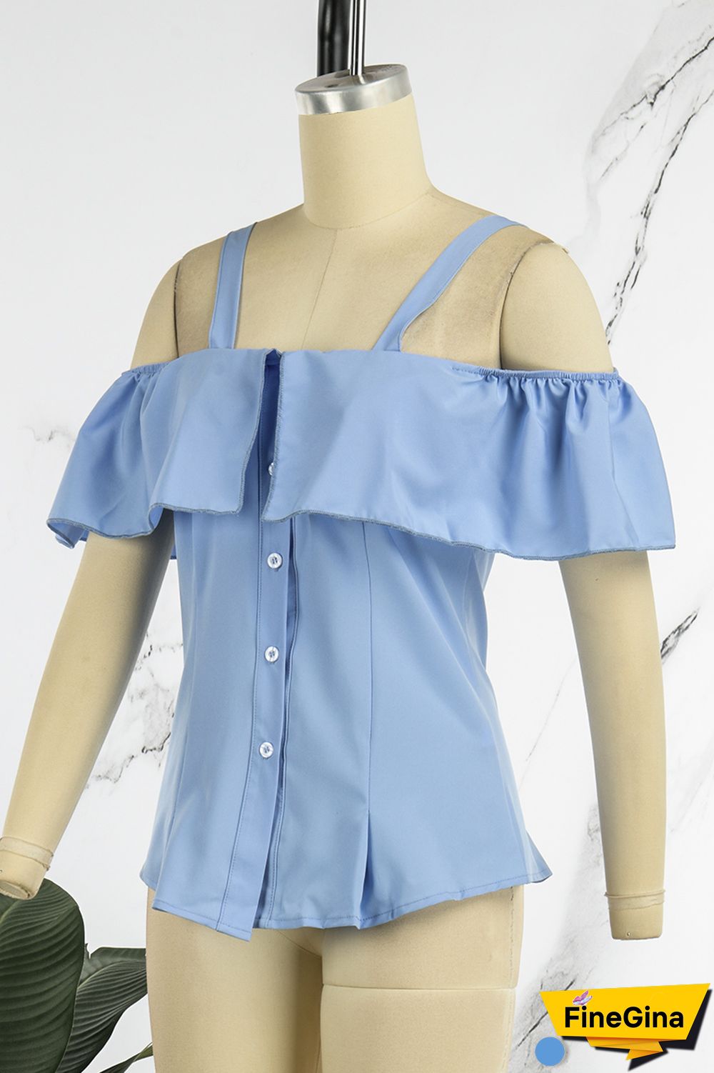 Black Casual Solid Backless Off the Shoulder Tops