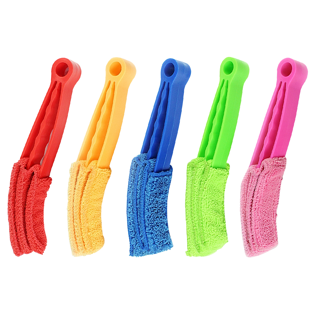 

Microfiber Car A/C Air Vent Cleaning Brush Home Window Shade Blind Cleaner, Yellow, 501 Original