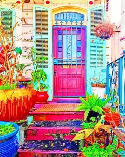 

Bohemian Door – Colorful Paint By Numbers - 40*50CM, 501 Original