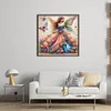(Counted/Stamped) Butterfly Fairy-11CT Cross Stitch 50*50cm/19.69*19.69in