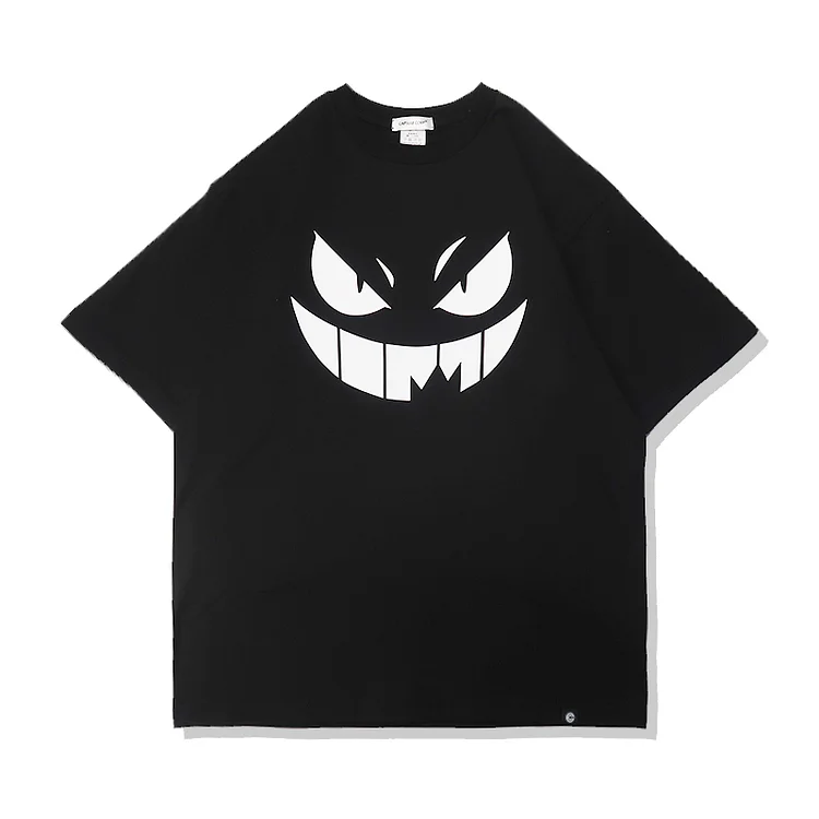 Pure Cotton Gengar Graphic T-shirt  weebmemes